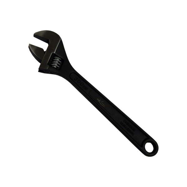 K-Tool International Wrench, Adjustable, 12", Black KTI48012BTW